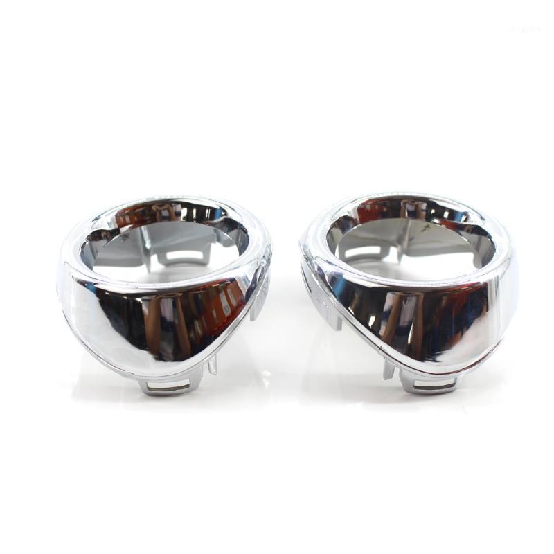 

ONE PAIR 2PCS Front Fog Light Cover Decoration For 2012 Silver Electroplate Bright Front Fog Lamp Frame1