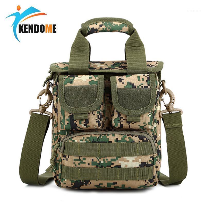 

High Quality Men's Messenger Waterproof Multi-function Canvas Crossbody Bag Army Outdoor Shoulder Bag Travel Bags1, Khaki