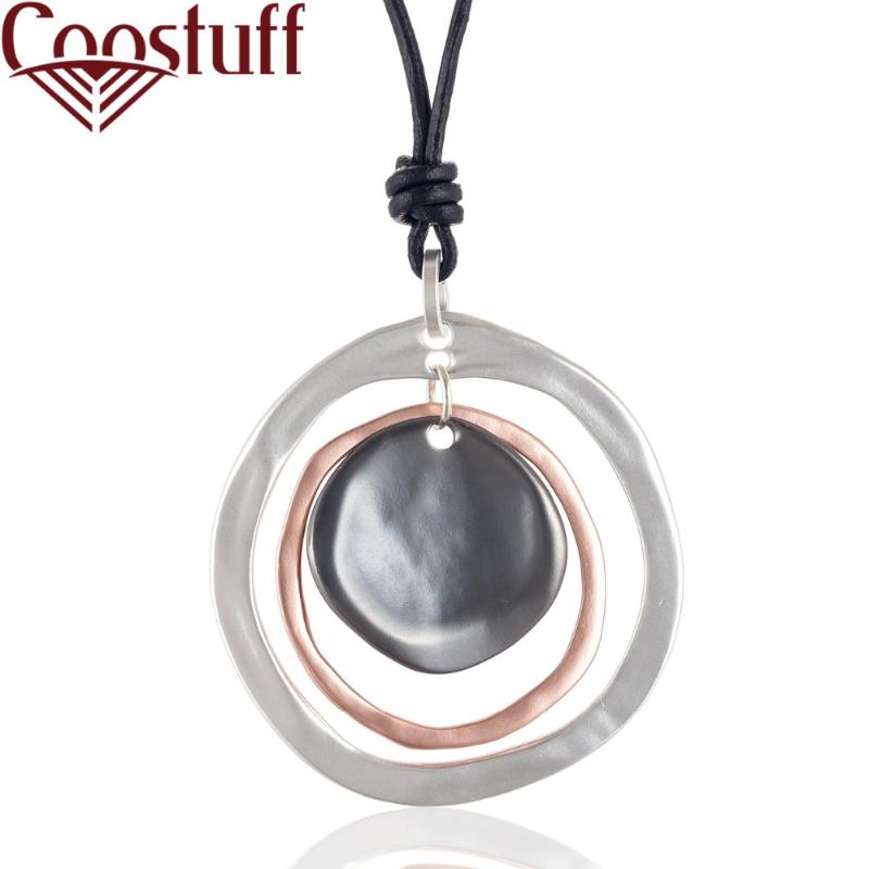 

Trendy Jewelry for Women Long Necklace suspension jewellery Neckless Choker Bijouterie Best Friends Silver Color Pendant Israel