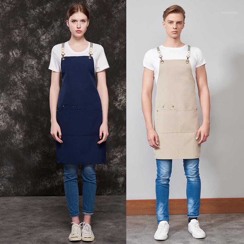 

Canvas strap apron custom printing1