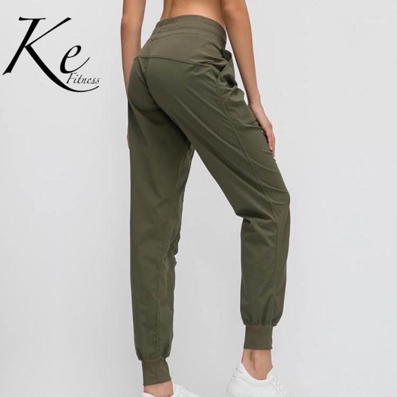 

KE super wearable and durable folds leisure sports fitness nylon pants women' lace dance quick-drying breathable pants women1, Black