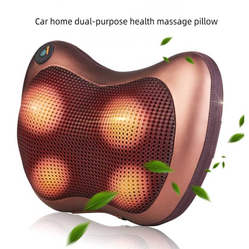 

Head Neck Massager Car Cervical Shiatsu Massage Back Waist Body Electric Multifunctional Massage Pillow Cushion for Driver Relax