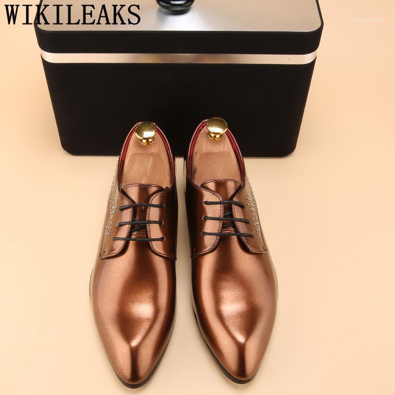 

Party Shoes For Men Italian Brand Dress Shoes Men Formal Coiffeur Wedding Elegant Sapato Social Masculino Buty Damskie1