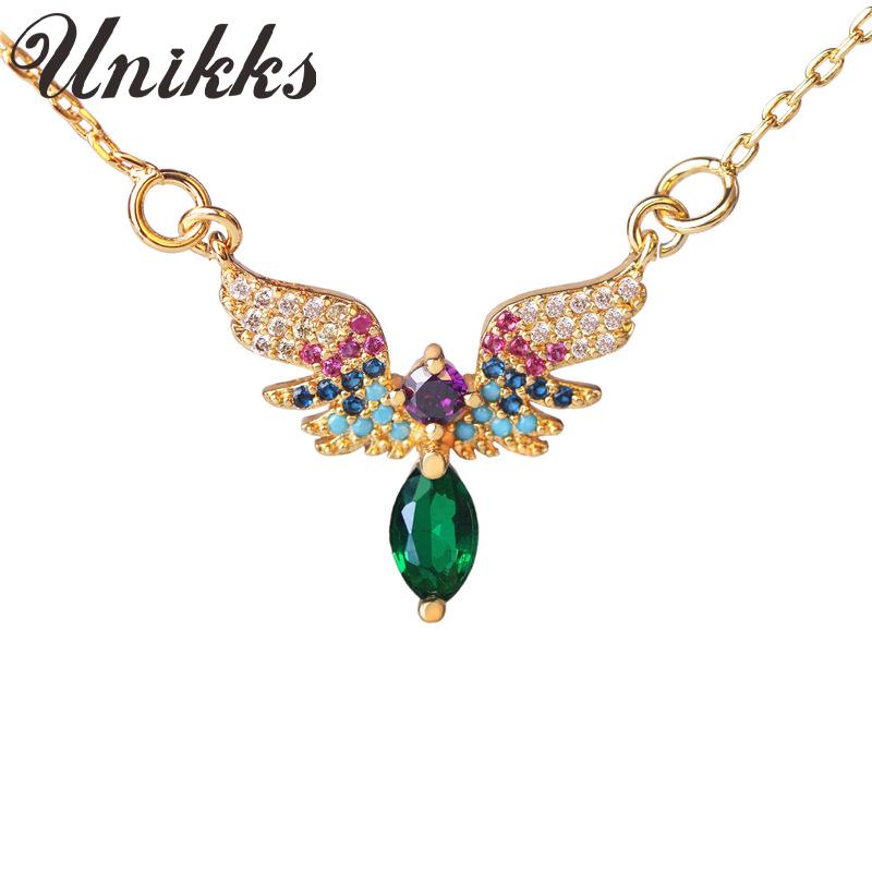

Angel necklace female tide net celebrity simple personality temperament clavicle chain
