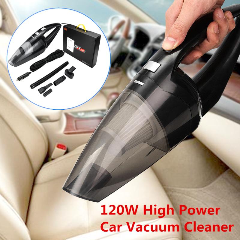 

120W 12V Car Vacuum Cleaner High Suction For Car Home Wet And Dry Dual-use Vacuum Cleaner Handheld Mini