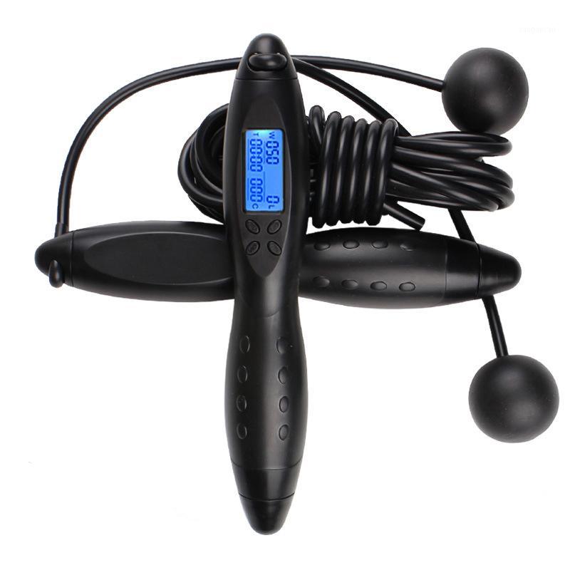 

Electronic Counting Speed Jump Jumping Smart Rope Training Skipping Cordless Calories Multi-purpose Rope Crossfit Equipment1