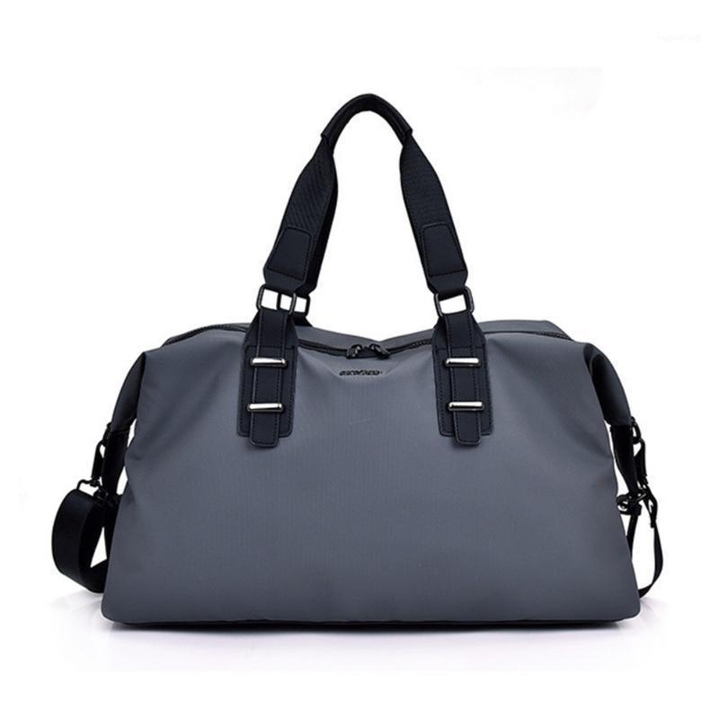 

New 2020 Men's Travel Bag Large Capacity black Nylon Waterproof Gym Bags Hand Luggage For Men Weekend Outdoor Travel Duffle Bag1