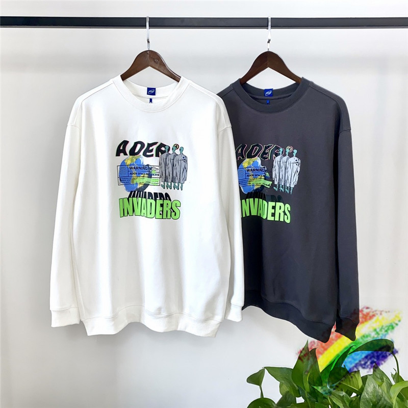 

Sweatshirts Men Women Hoodie High Quality Crewneck White Grey Colors