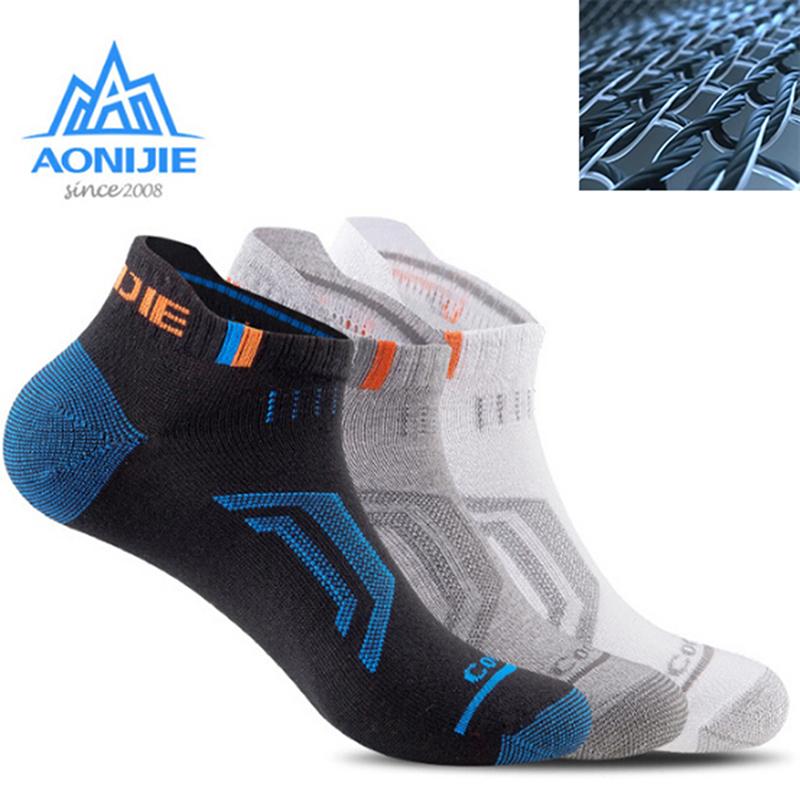 

3Pairs Ankle Socks Men Women Outdoor Sports Running Athletic Performance Tab Training Cushion Low Show Compression Walking Socks, 3 pairs men m size