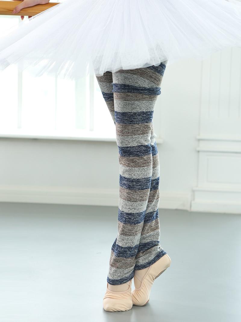 

Punk Stripe Cool Knit Long Socks Women Outdoor Knee High Elastic 2021 Lady Warm Slim Gothic Hip-hop Rock Sock, Grey