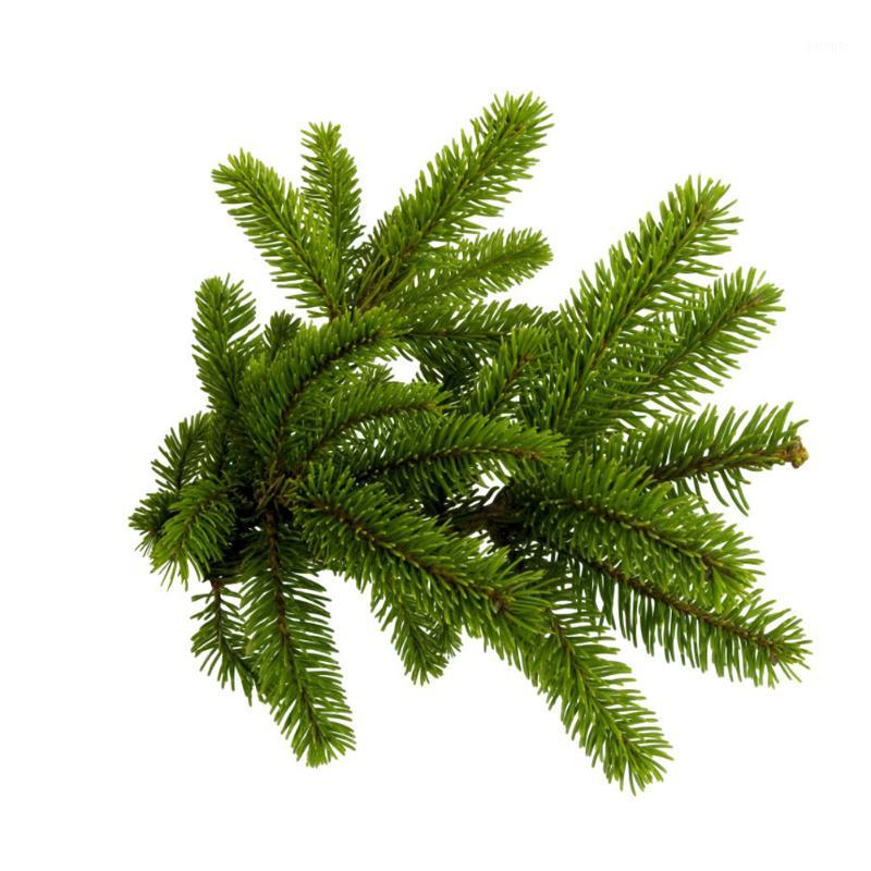 

20 Pcs Beautiful Artificial Pine Needle Vivid Simulation Plant Home Bouquet Floral Decor Green Colorful1, As pic