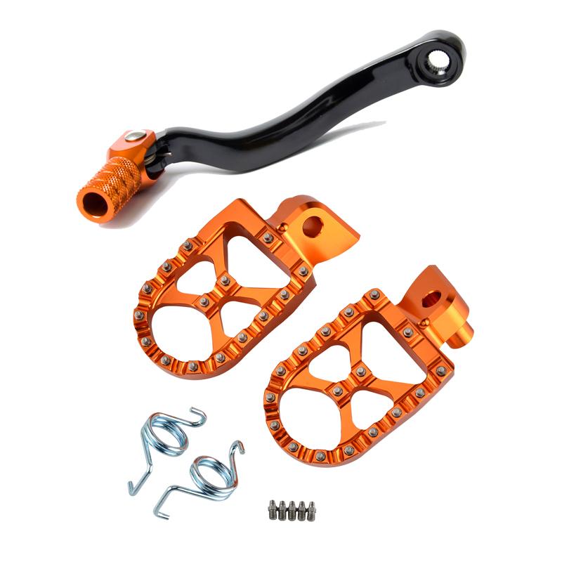 

Footrest Gear Shift Pedal Lever for SXF 350 450 505 EXCF SX-F 250 EXC SX 125 150 200 Foot Pegs Rest Motorcycle Accessories