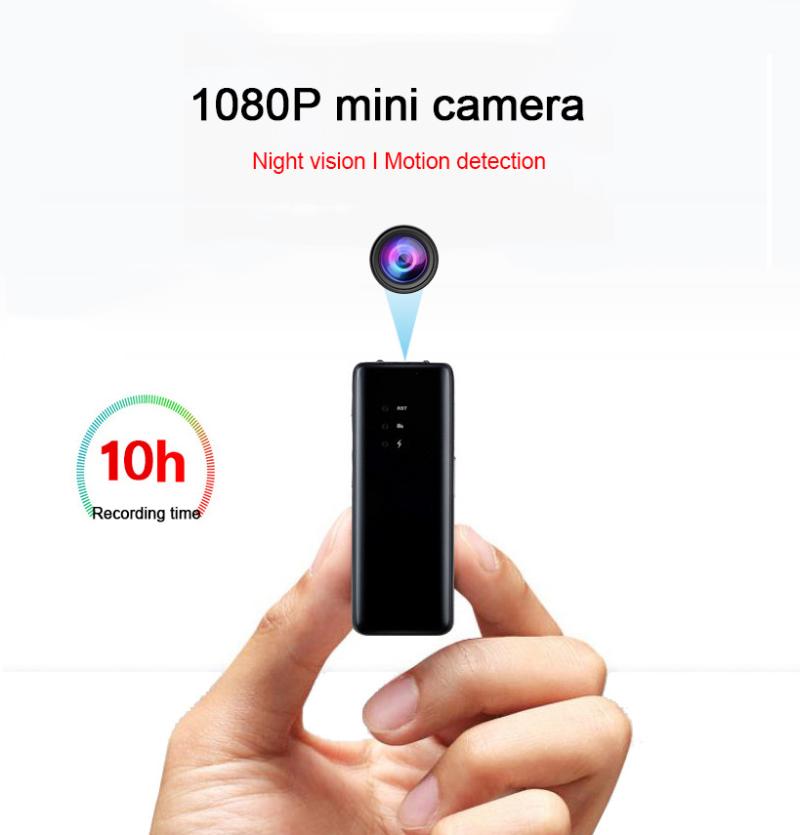 

10hrs long recording 1080P portable magnet mini dv camera comcorder video voice recorder noise reduction