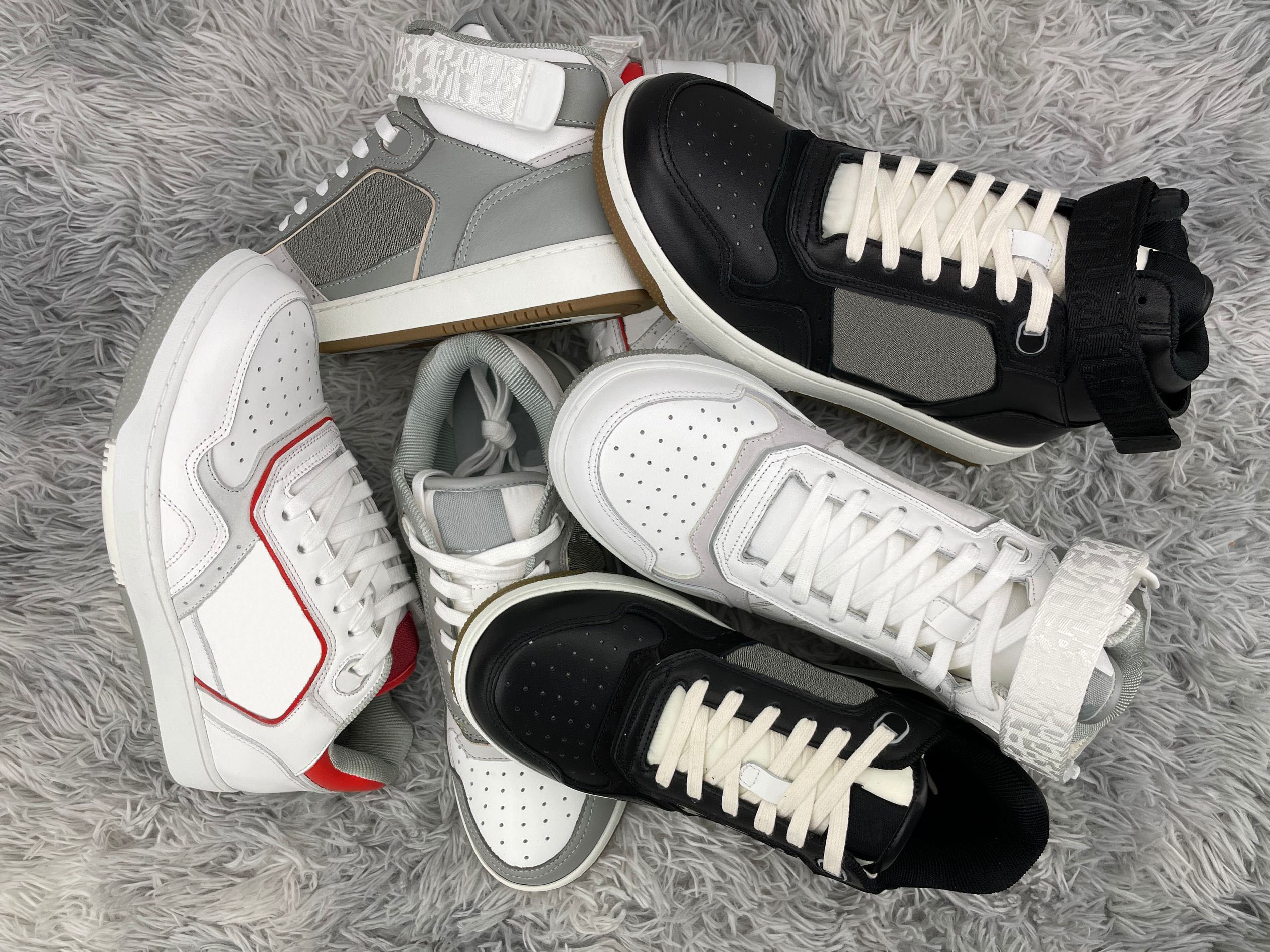 

Designer B27 sneakers Printed Genuine Leather Sneakers leisure low top high top Casual Shoes fashion leather sneakers with box, Color 5