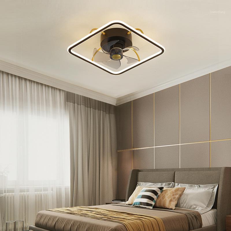 

Nordic ceiling fan lamp bedroom household modern simple study restaurant electric fan integrated eye protection children's lamp1