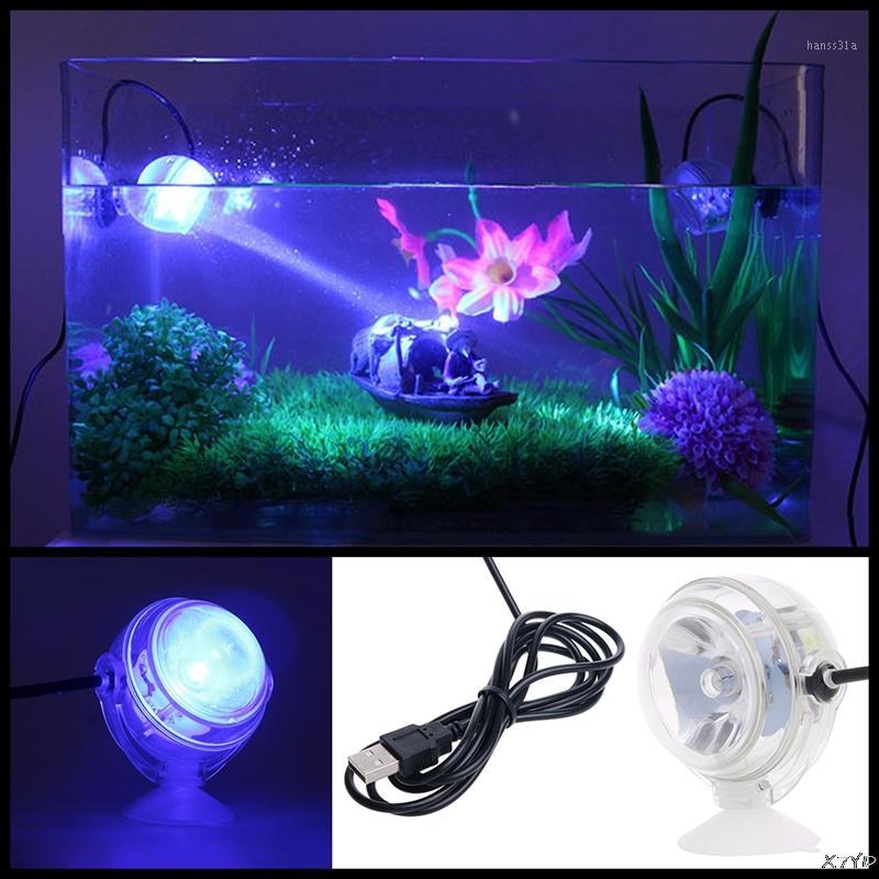 

Remote Control Colorful RGB Led Aquarium Fish Tank Submersible LED Spotlight Lighting Underwater Lamp EU Plug 110-240V1