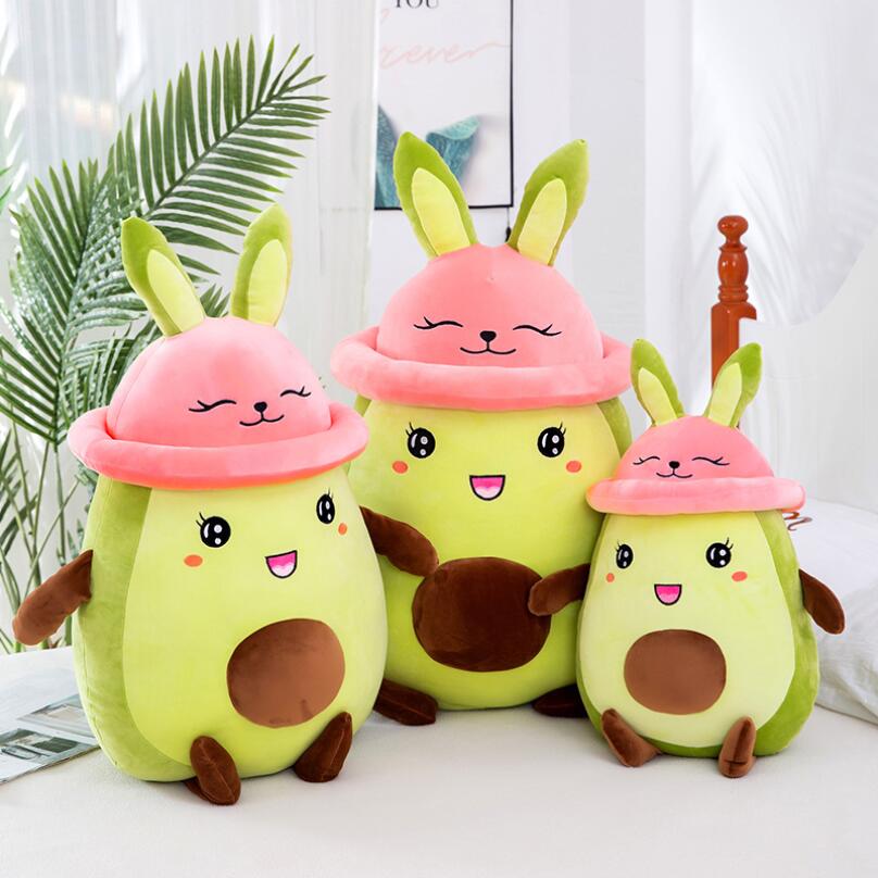 

plush toys stuffed animal My Toy Collectiond Edition Plush send Avocado Stuffed Hat Rabbit pillow toys As Gifts For Children gifts kids toys