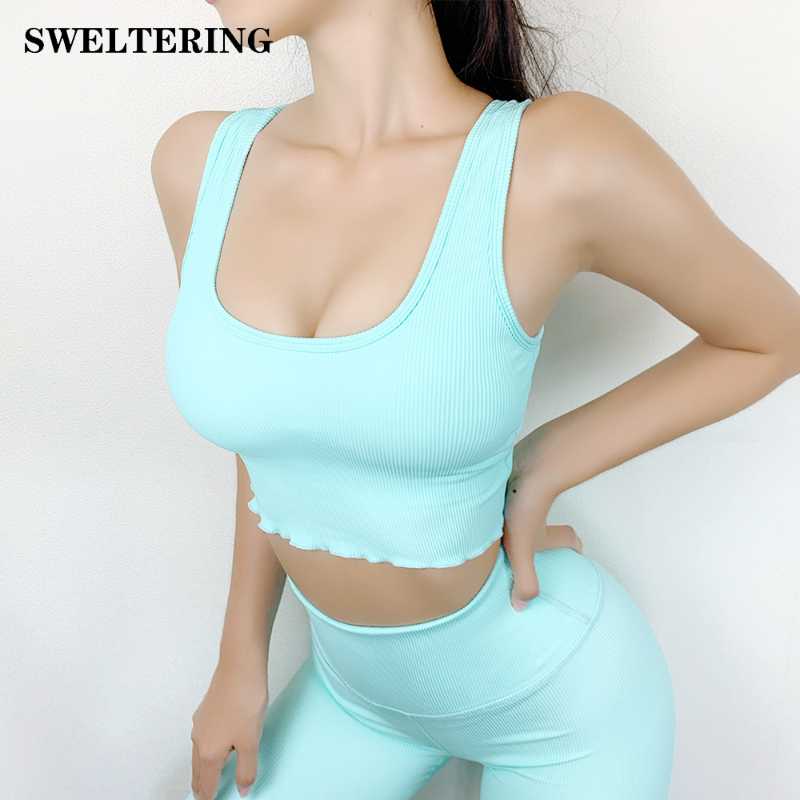 

Seamless Set Gym Clothing Seamless Yoga Set Women Tracksuit Solid Sport Suit Fitness Women Workout Sports Wear For Gym, Black