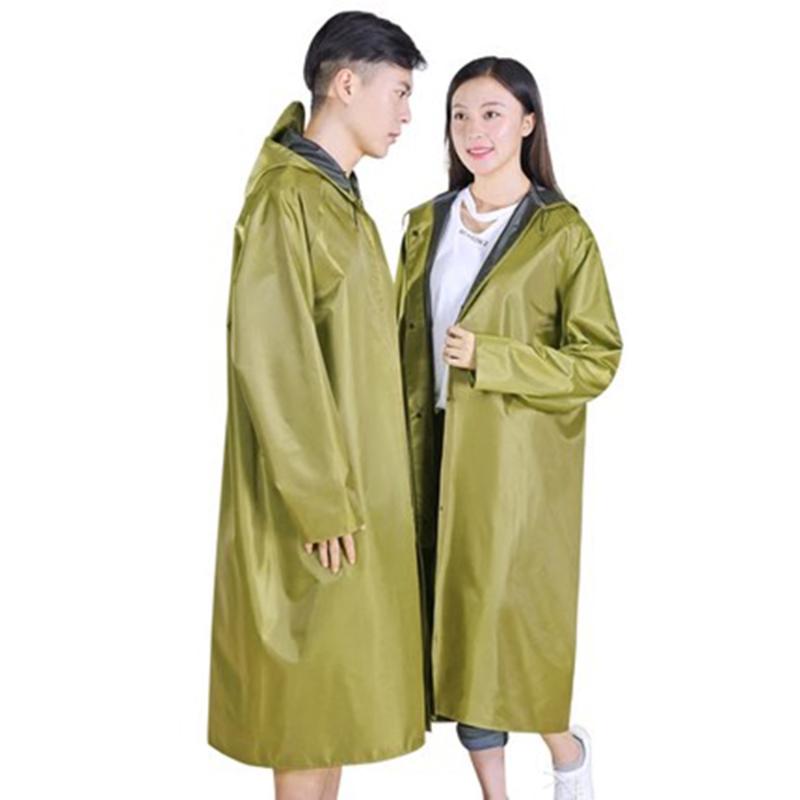 

Adult Long Raincoat Women Men Windbreaker Women Jacket Poncho Rainwear Waterproof Feminino Hat Capa Chuva Hiking Rain Suit 6YY71, Style 1