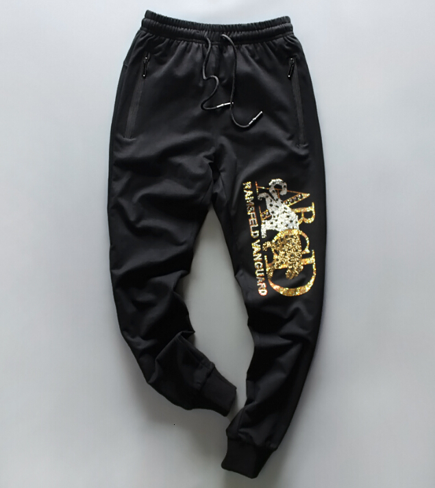 

Men's Sweatpants Runners Casual 2021 Summer of New Fine Design Jogging High Quality Pants Nbjz, As shown