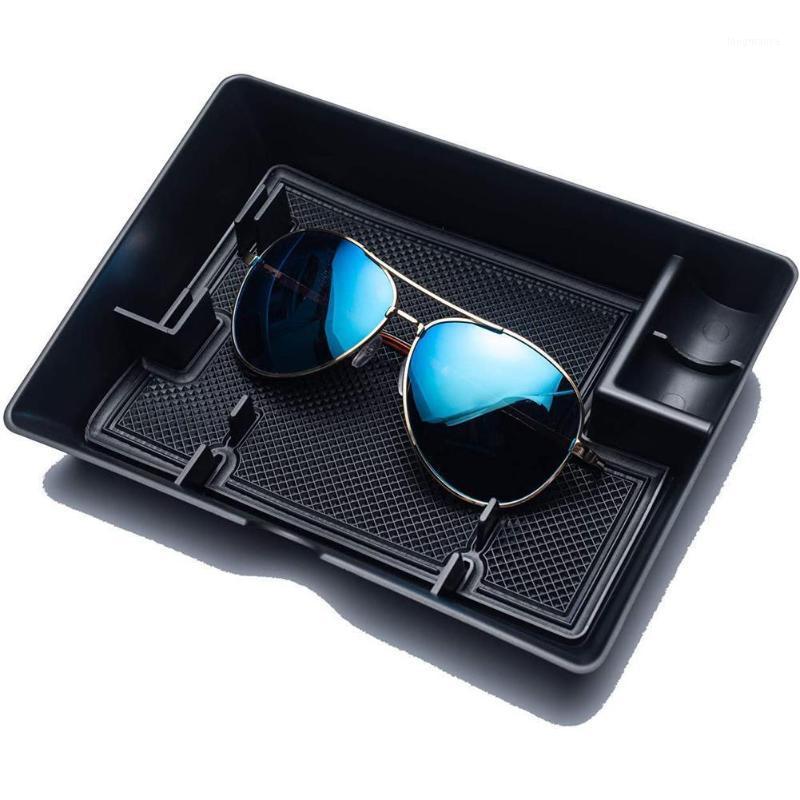 

Car Dash Center Console Table Storage Tray Instrument Organizer ABS Black Materials Anti-Slip Rubber Pad for F1501