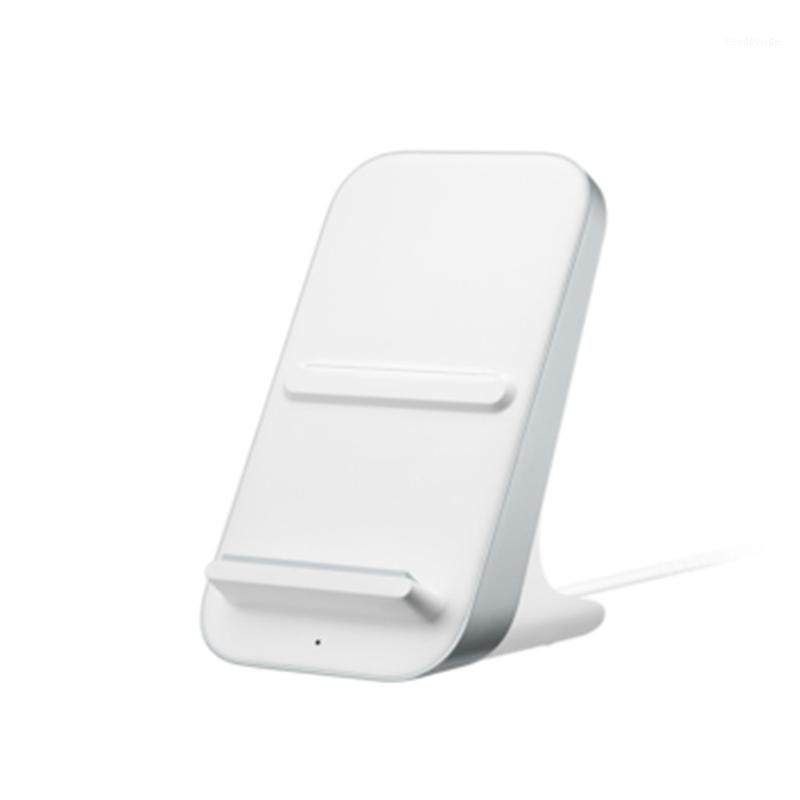 

Protable Home Super Desk Charging Stand Warp 30 Wireless Charger 30W for One Plus 8 Pro Smartphone Accessories1, White