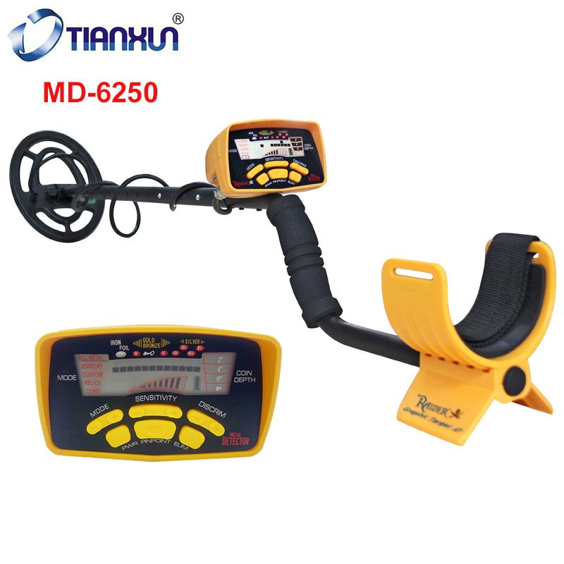 

TIANXUN Professional Metal Detector MD-6250 High Performance Underground gold detector metal finder Detectors pinpoint