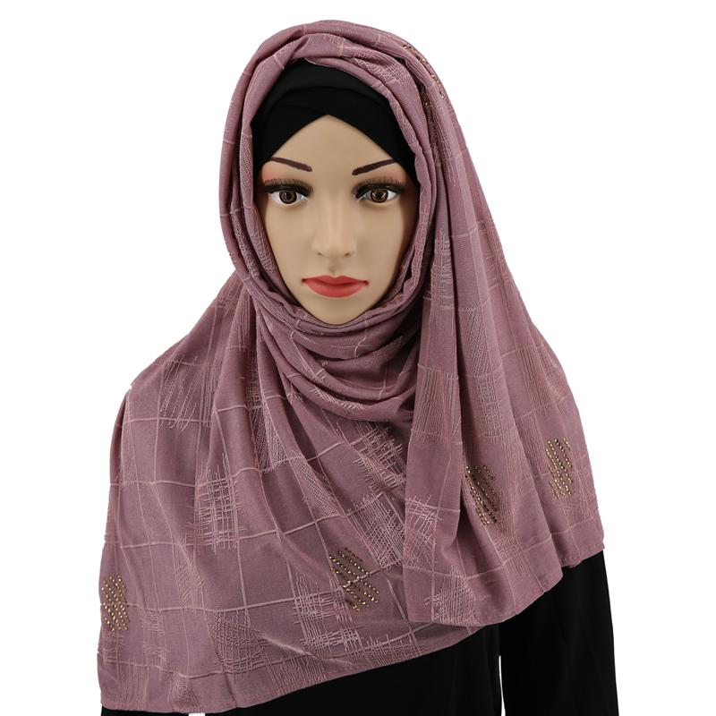 

Scarves Mix Design Est Hijab Muslim Women Scarf Jersey With Stone Netherlands