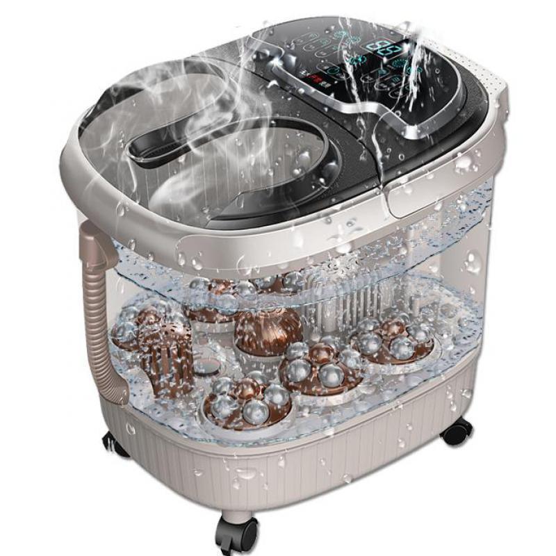 

Foot bath automatic massage home electric heating constant temperature foot bath barrel Wu Hao Yang Zi with the paragraph