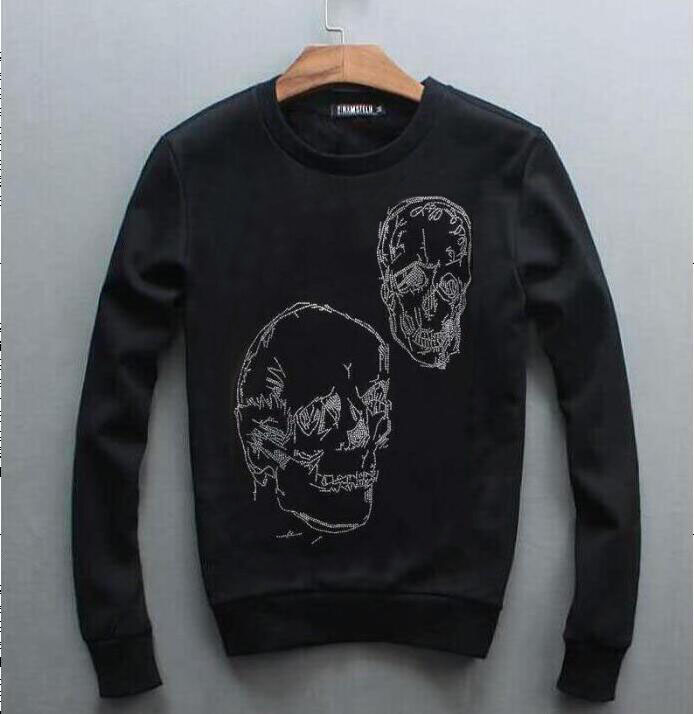 

2021 New Fashion Brand Sweatshirt Men's Hoodies Autumn Winter Hot Sale Diamond Casual 40v3, White