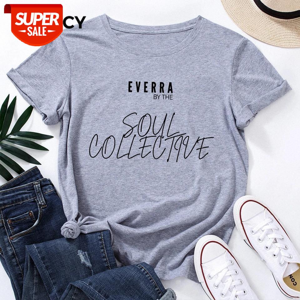 

JFUNCY Plus Size Women's Tee Shirt Short Sleeve Cotton T-shirt New Letter Print Woman Tshirt Summer Women Tops Female Clothes #1s6V, White