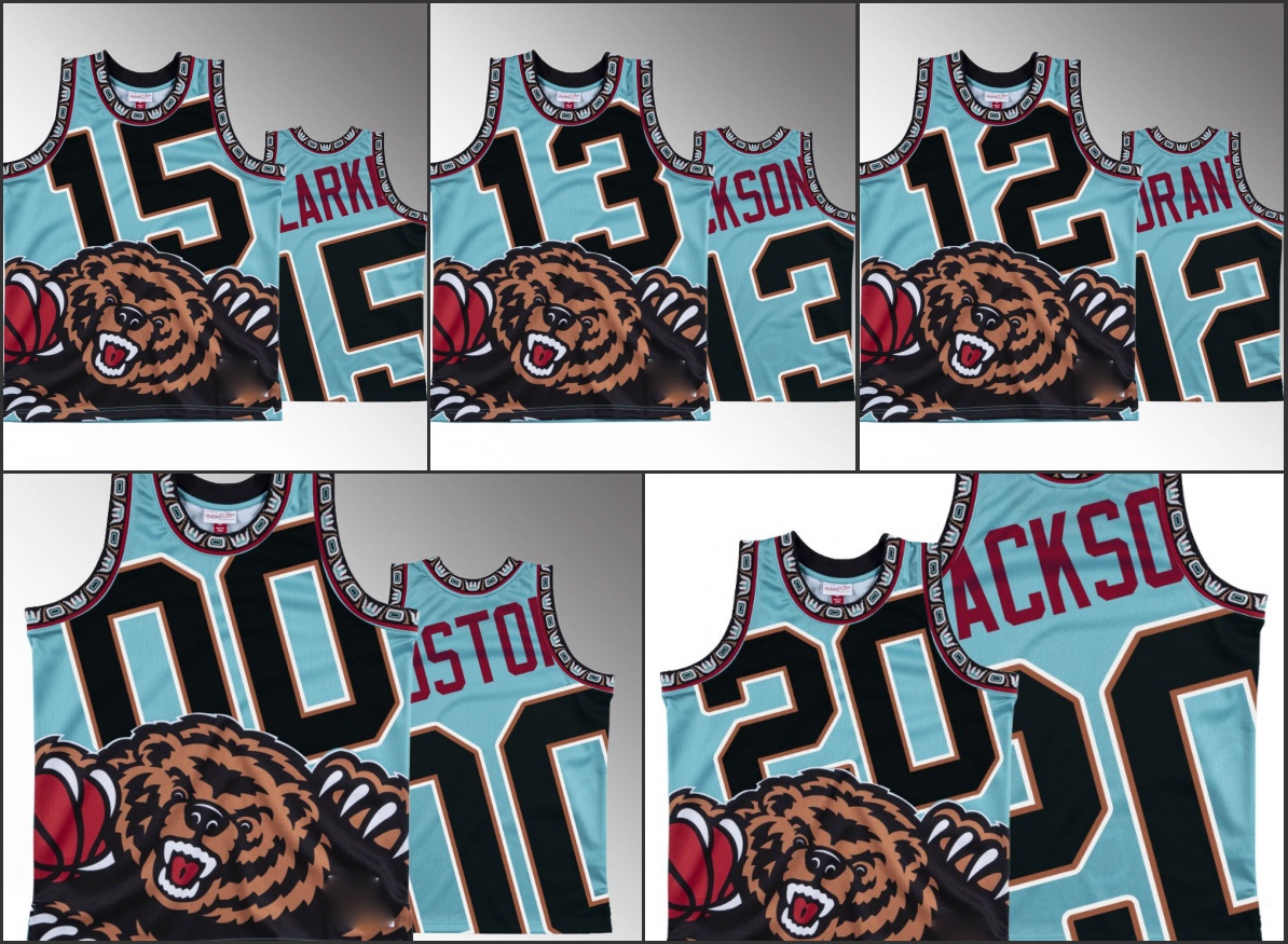 

Men Memphis Grizzlies Ja Morant Jaren Jackson Jr. Brandon Clarke Josh Jackson Big Face HWC NBA Black Custom Jersey