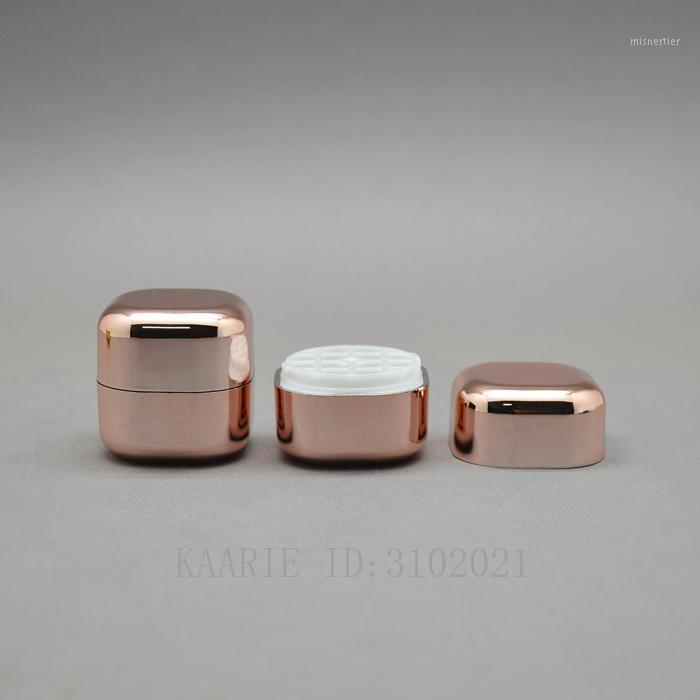 

10/30/50pcs Rose Gold Empty Lip Container, Plastic Creative Cute Lipstick Sub Package, Portable Cosmetic Lip Rouge Bottle1