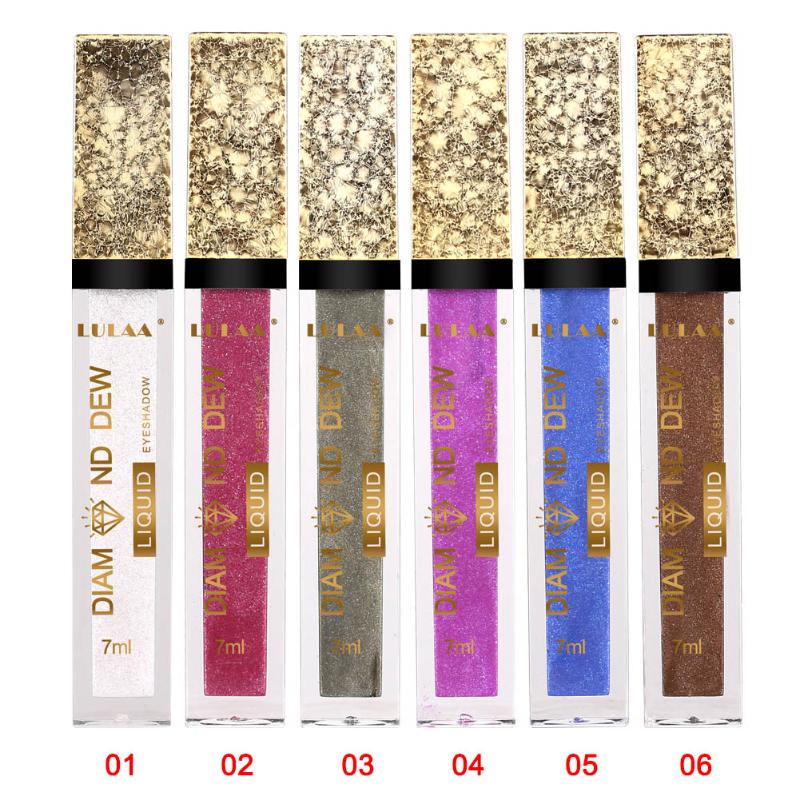 

Liquid Eye Shadow Pearl Light Shinning Glitter Long Lasting No Smudges Eyeshadow MPwell, 01