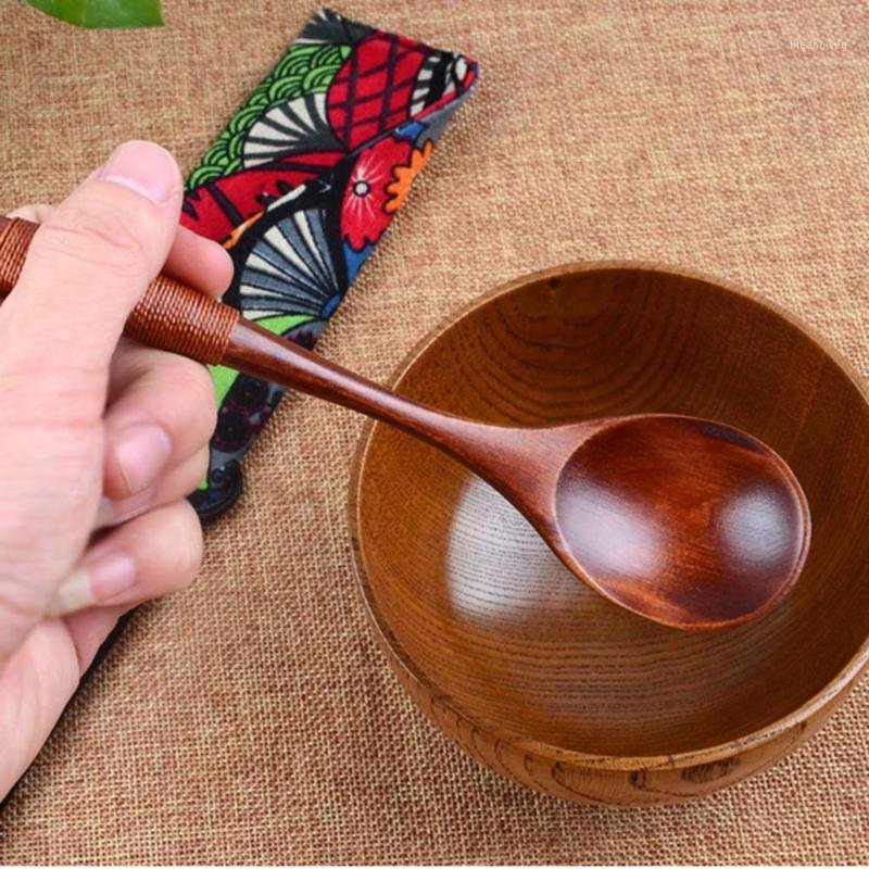 

Hot Selling Wooden Spoon Bamboo Kitchen Cooking Tool Soup Teaspoon1