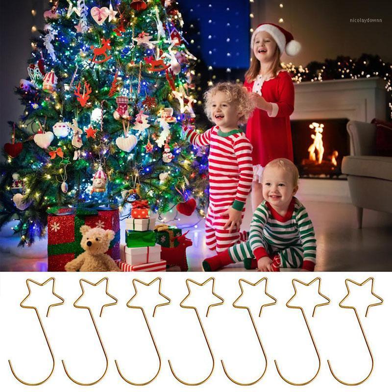 

Christmas metal hook holiday party supplies Christmas decorations wreath hook tree hanging ornaments navidad1