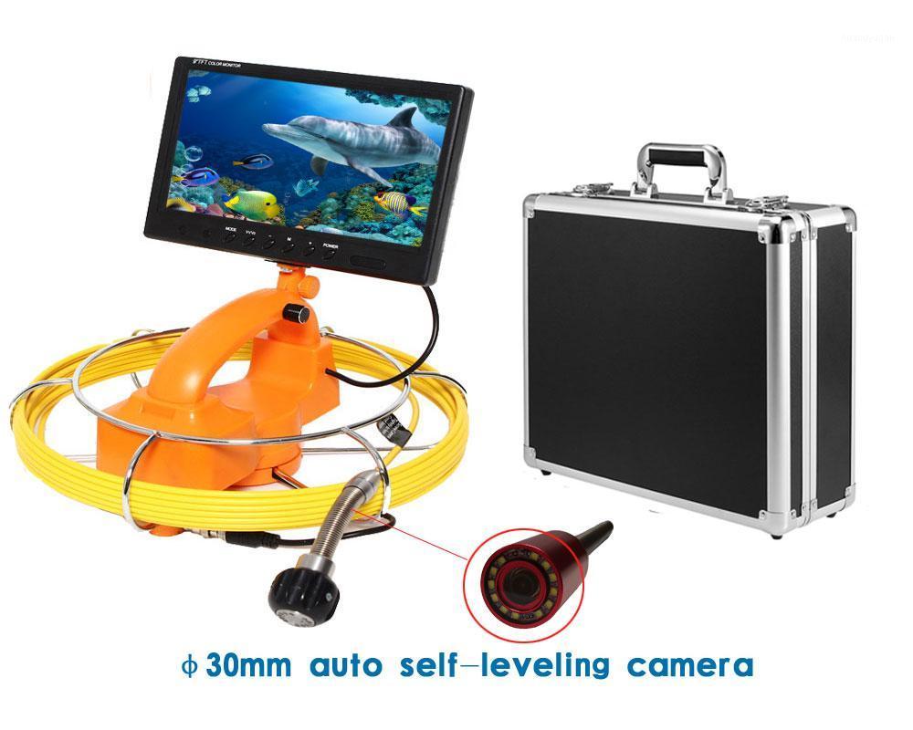 

9 inch monitor DVR pipe inspection camera 30mm auto self-leveling camera head Pipe Wall Sewer Inspection1