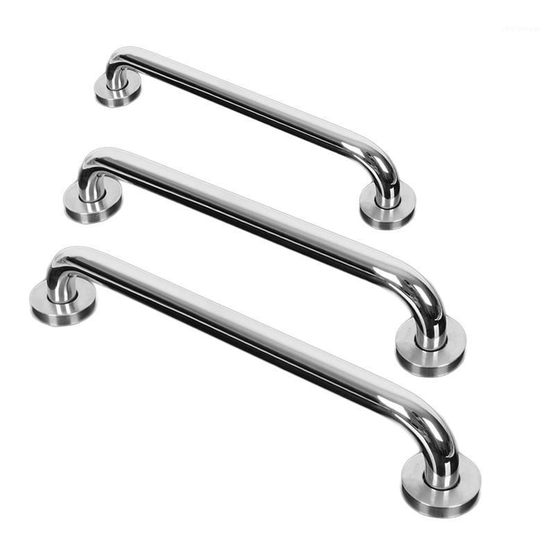

300/400/500mm 304 Stainless steel Bathroom Tub Handrail Grab Shower Grab Bar Grip Bathroom Aid Safety Hand Handle Towel Rail new1