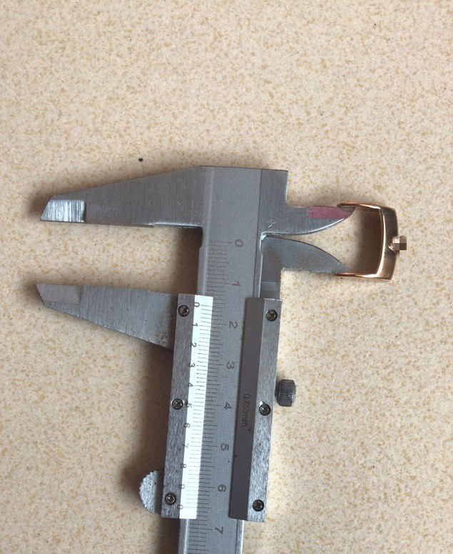

Factory wholesale fashion brand series watch accessories replacement Rolex stainless steel buckle polished strap pin buckle belt buckle 16mm