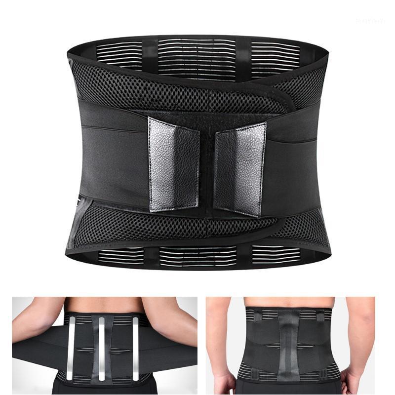 

WAKYME Waist Support Belt Lower Back Brace Fitness Training Weightlifting Spine Protector Belt Sports Accessory for Men Women1, As pic