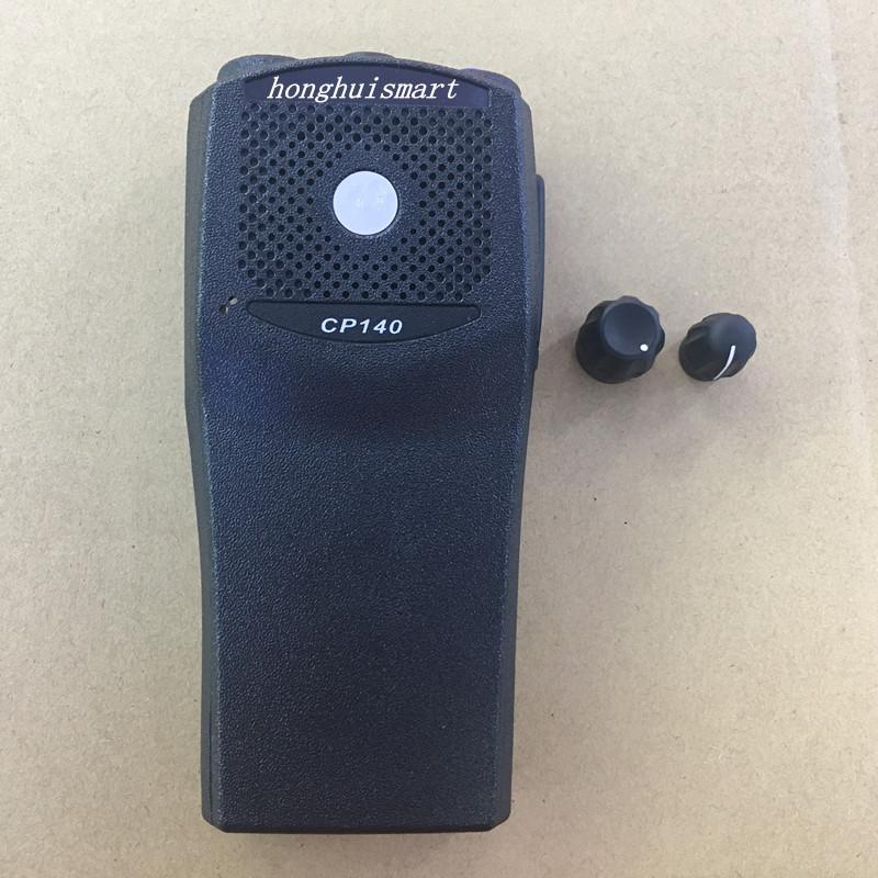 

honghuismart the housing shell front case replacement for Motorola CP140 walkie talkie two way radio with volume channel konbs