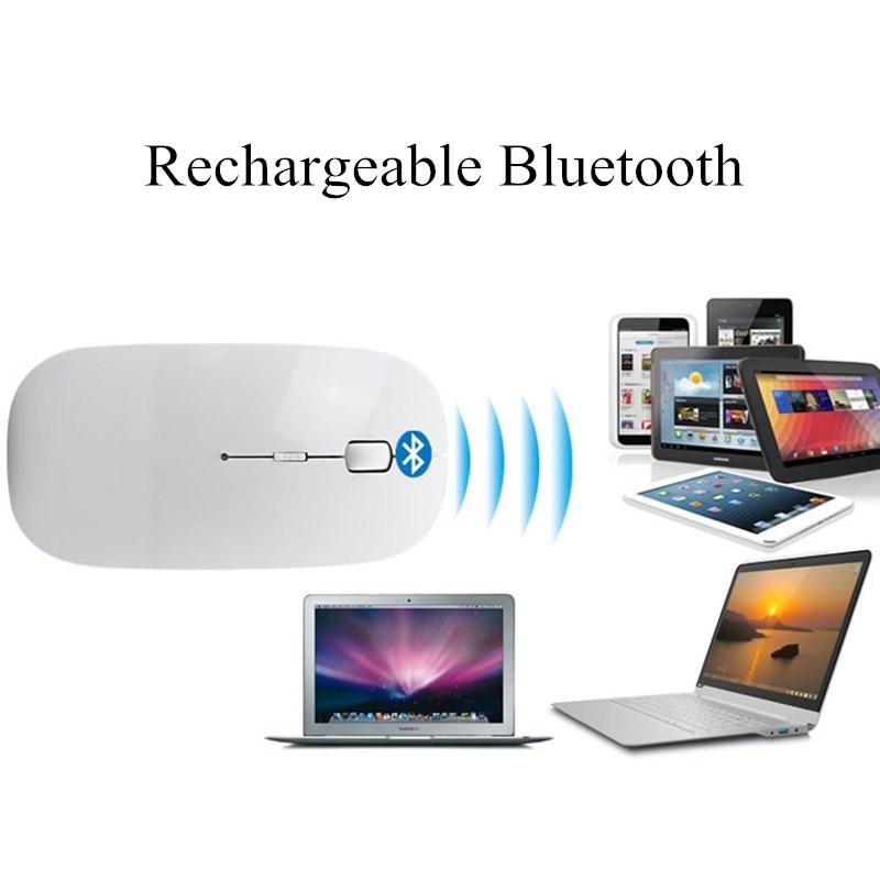 

Wireless Mouse Computer Bluetooth Mouse Silent PC Mause Rechargeable Ergonomic 2.4Ghz USB Optical Mice For Laptop PC