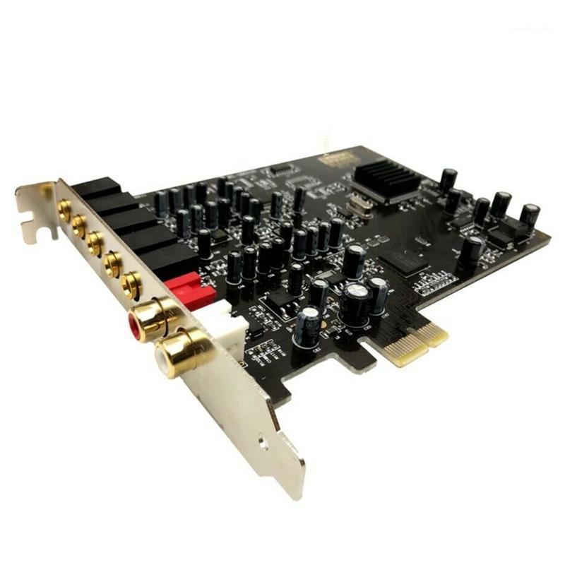 

5.1 Sound Card PCI Express PCI-E Built-In Double Output Interface for PC Window XP/7/8/101