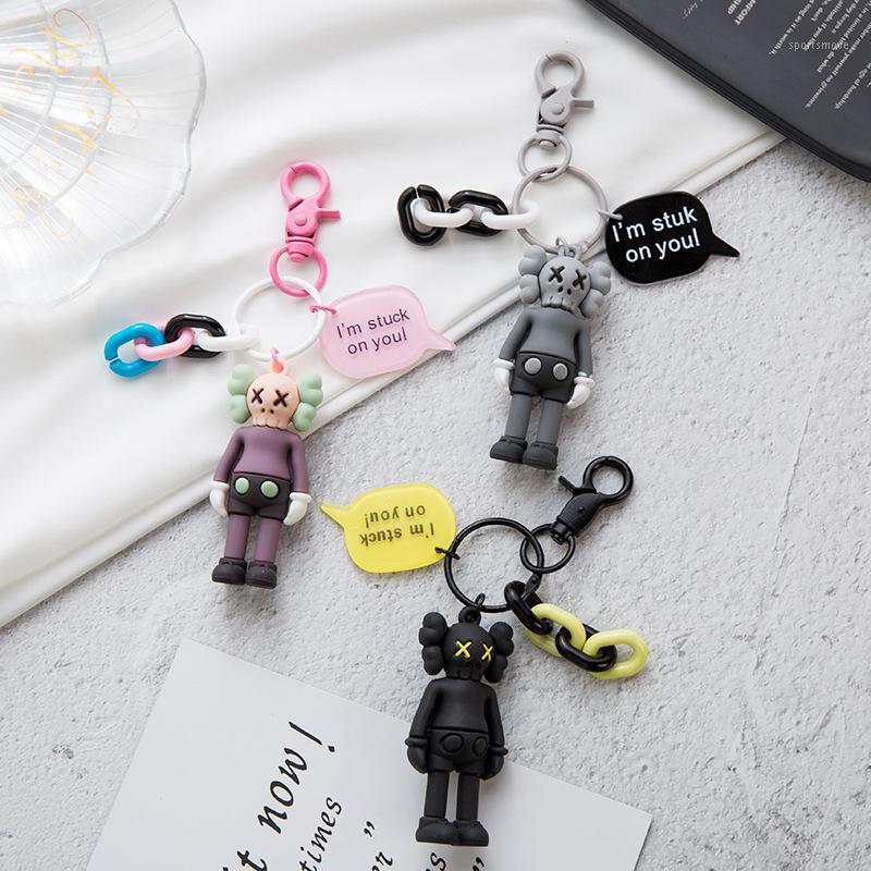 

Creative Vinyl Doll Keychain Pendant Car Keychain Ring Couple Bag Pendant Party Gift Birthday Gift Fashion Jewelry1