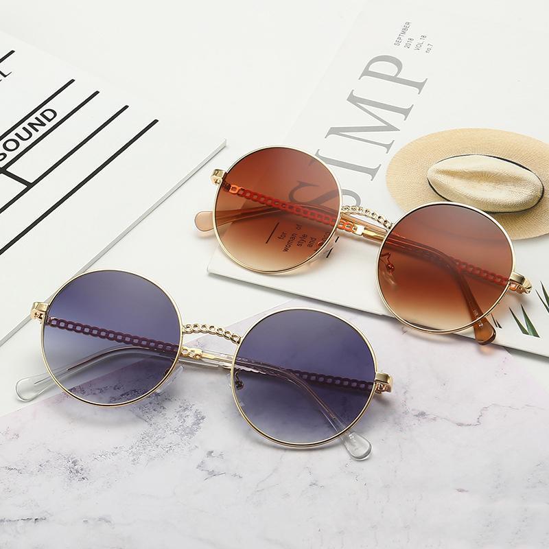 

Veshion Round Sunglasses Women Men Vintage Retro Sun Glasses for Male Female Brand Designer Woman Glasses Metal Frames Uv4001