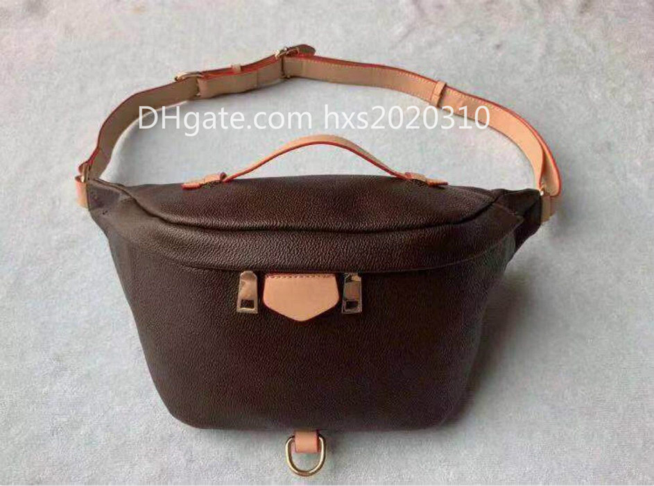 

Quality Waist bag women Shoulder handbag high quality new arrival new fashion promotion, Brown flower