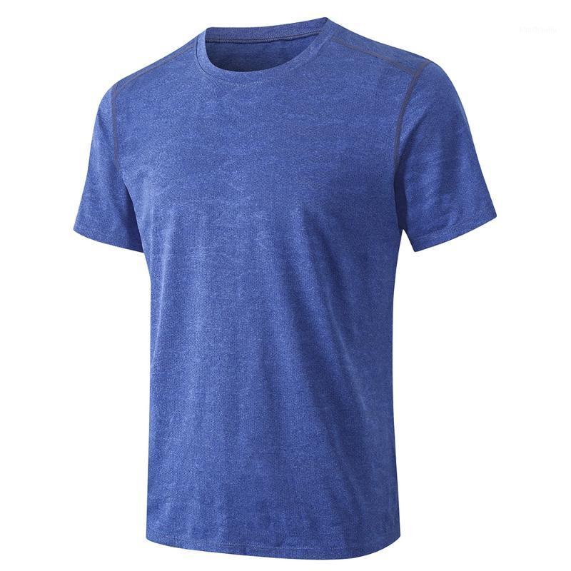

Men Sports T-shirt Camouflage Printed Quick Dry Breathable Elastic O Neck Short Sleeve Running Fitness Exercise Gym Sportswear1, Black