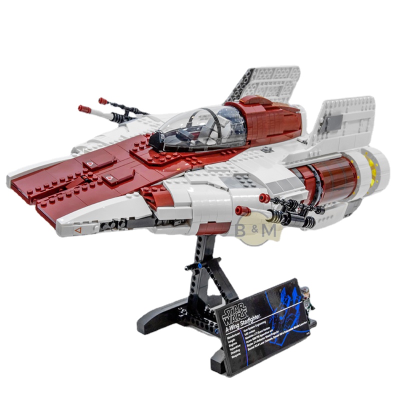 

New Star Space UCS RZ-1 A-wing Fighter Interceptor Starfighter 75275 Model Building Block Bricks Toy Kid Gift