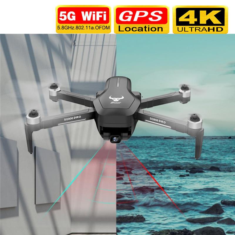 

SG906 Pro Drone 4k HD Mechanical Gimbal Camera 5g Wifi GPA System Supports Tf Card Flight 25 Min Rc Distance 1.2km VS F11 X46G, Epp suitcase