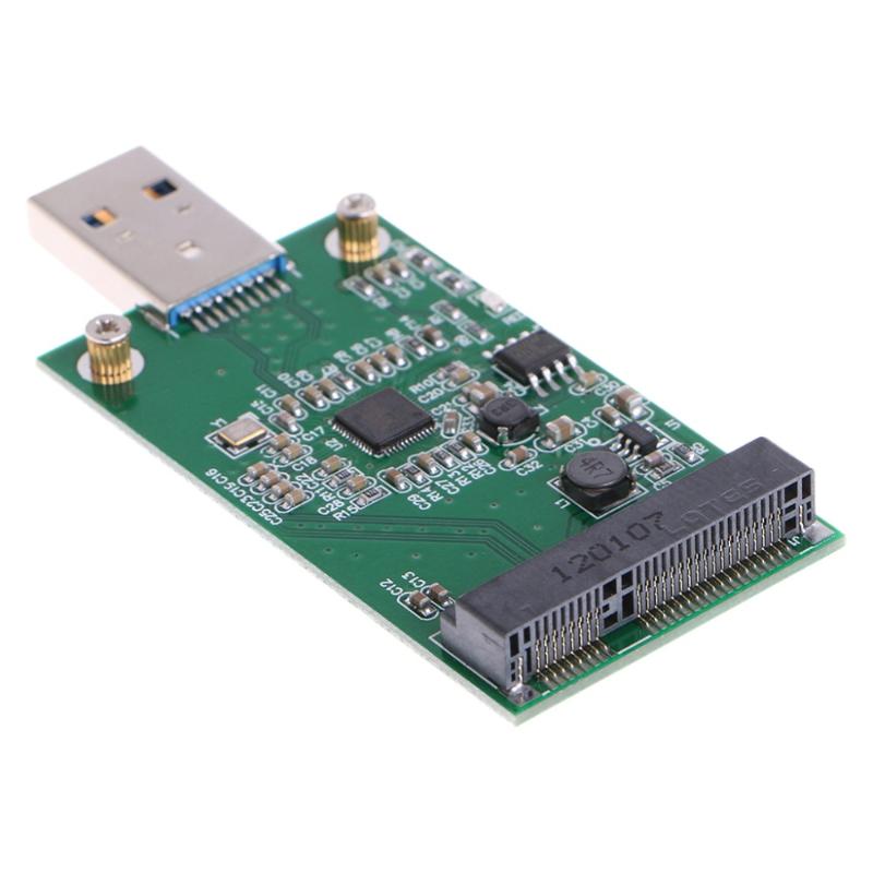 

USB 3.0 to Mini PCIE mSATA SSD mSATA to USB 3.0 SSD don't need cable NEW